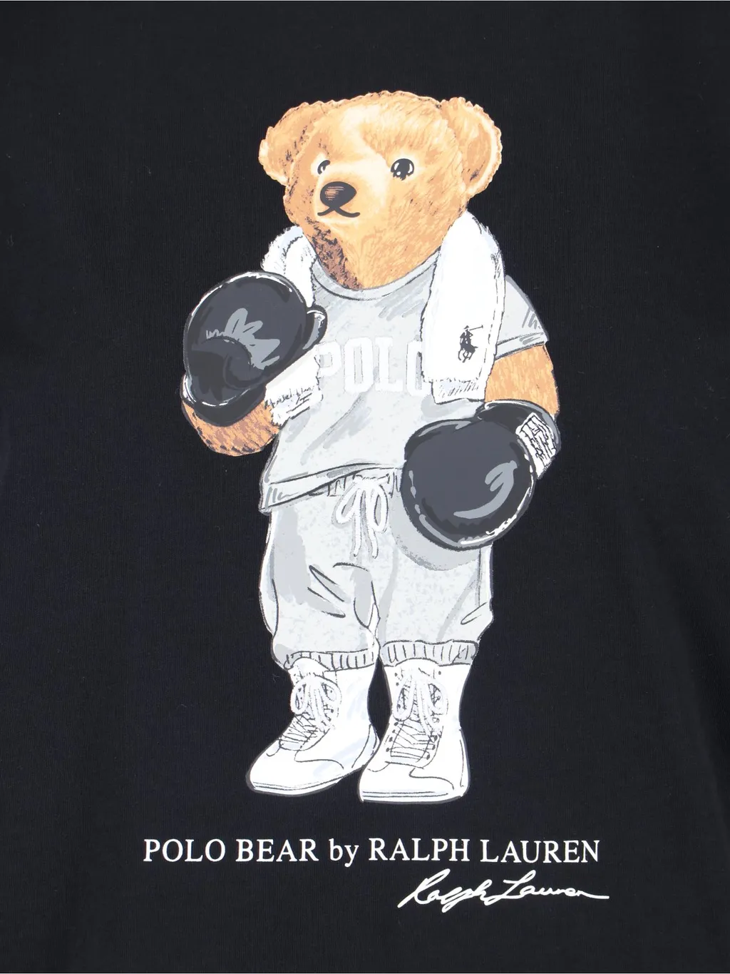 Polo Ralph Lauren Bear Printed Crewneck T-Shirt