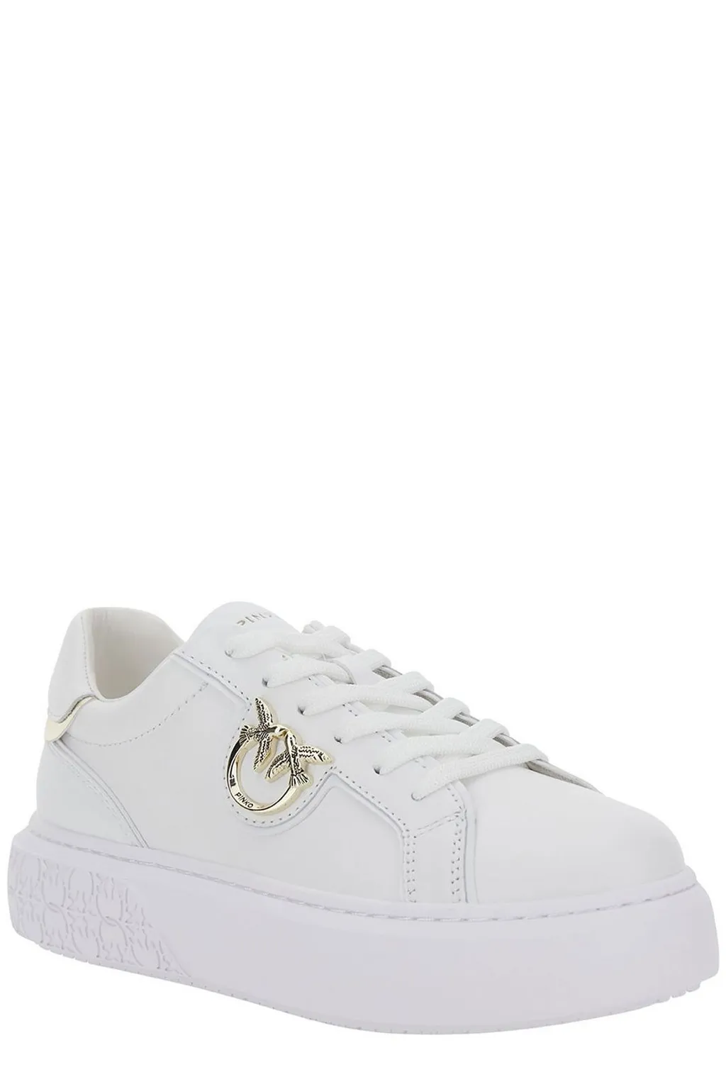 Pinko Logo Detailed Platform Low-Top Sneakers