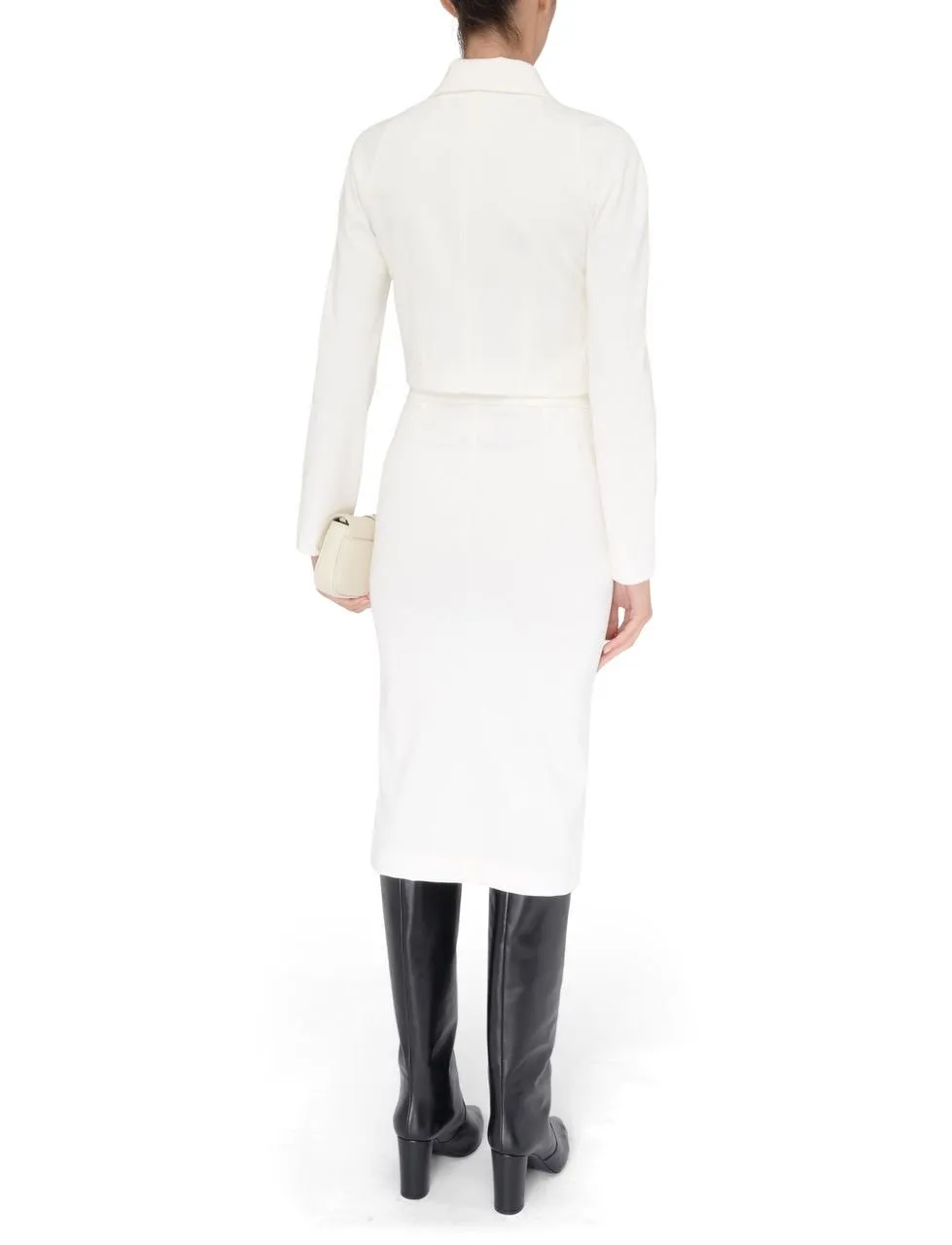 Pinko Single Breasted Cropped Jacket
