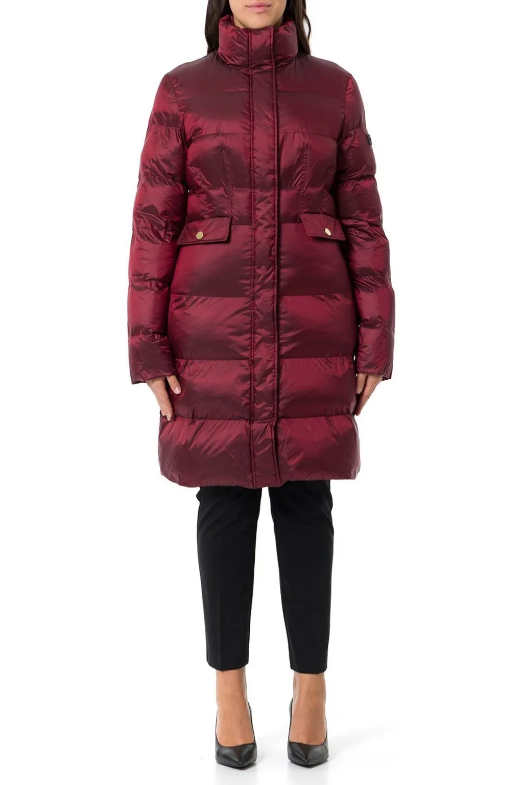 Pinko Long Semi-Glossy Down Jacket