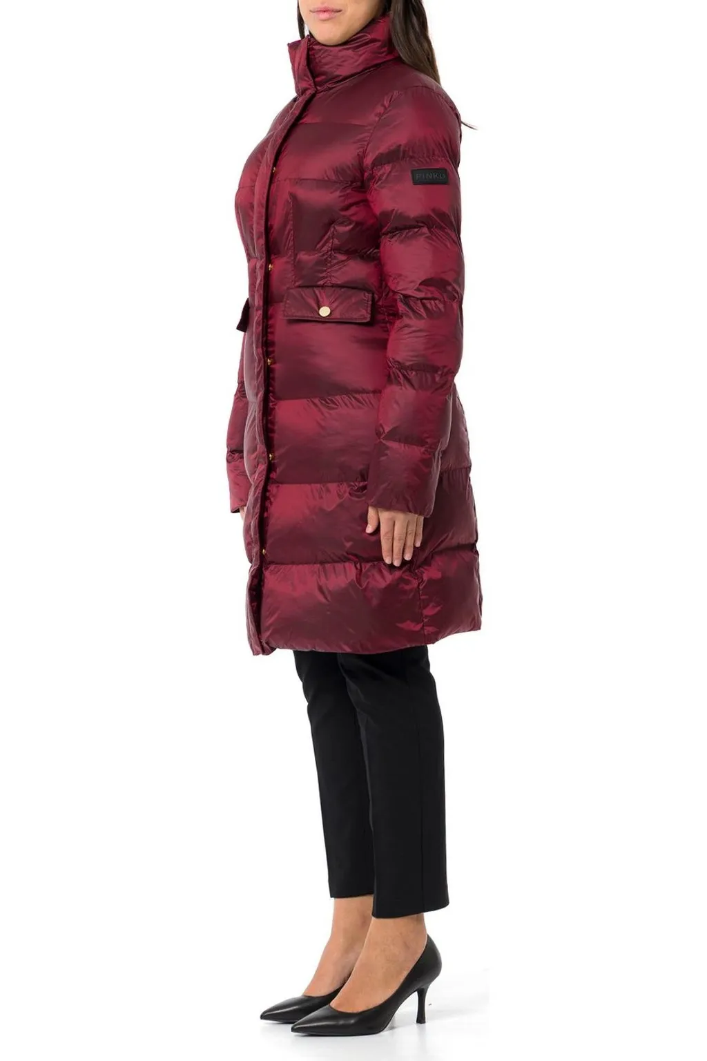 Pinko Long Semi-Glossy Down Jacket