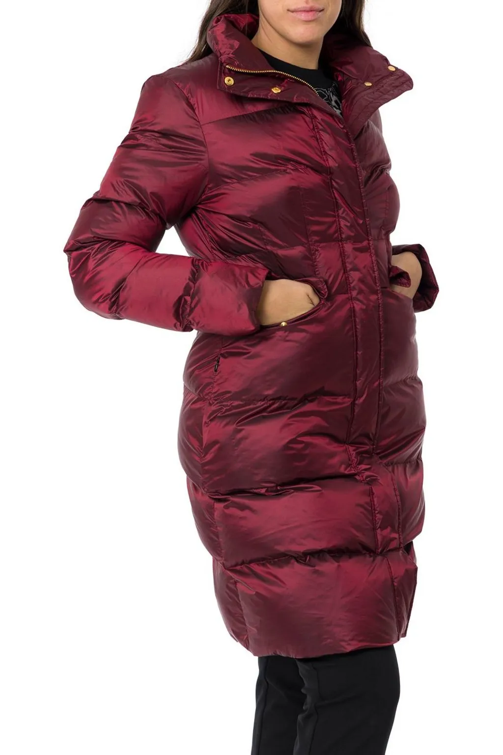 Pinko Long Semi-Glossy Down Jacket