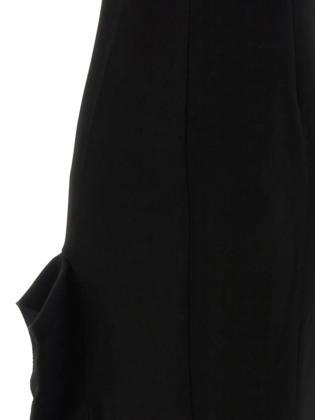Pinko Sleeveless Ruffled Midi Dress