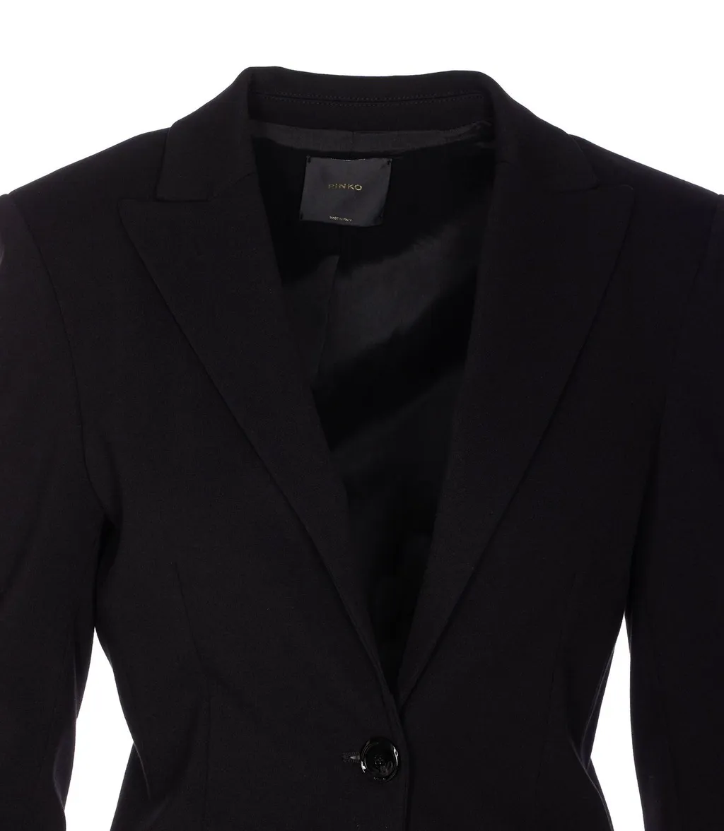 Pinko Single Breasted Tailored Blazer