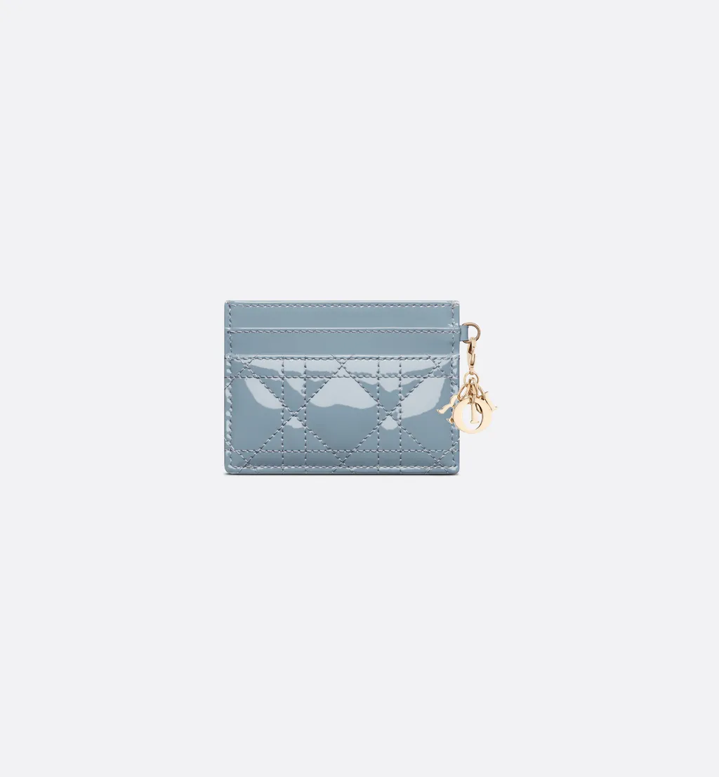 Lady Dior Freesia Card Holder
