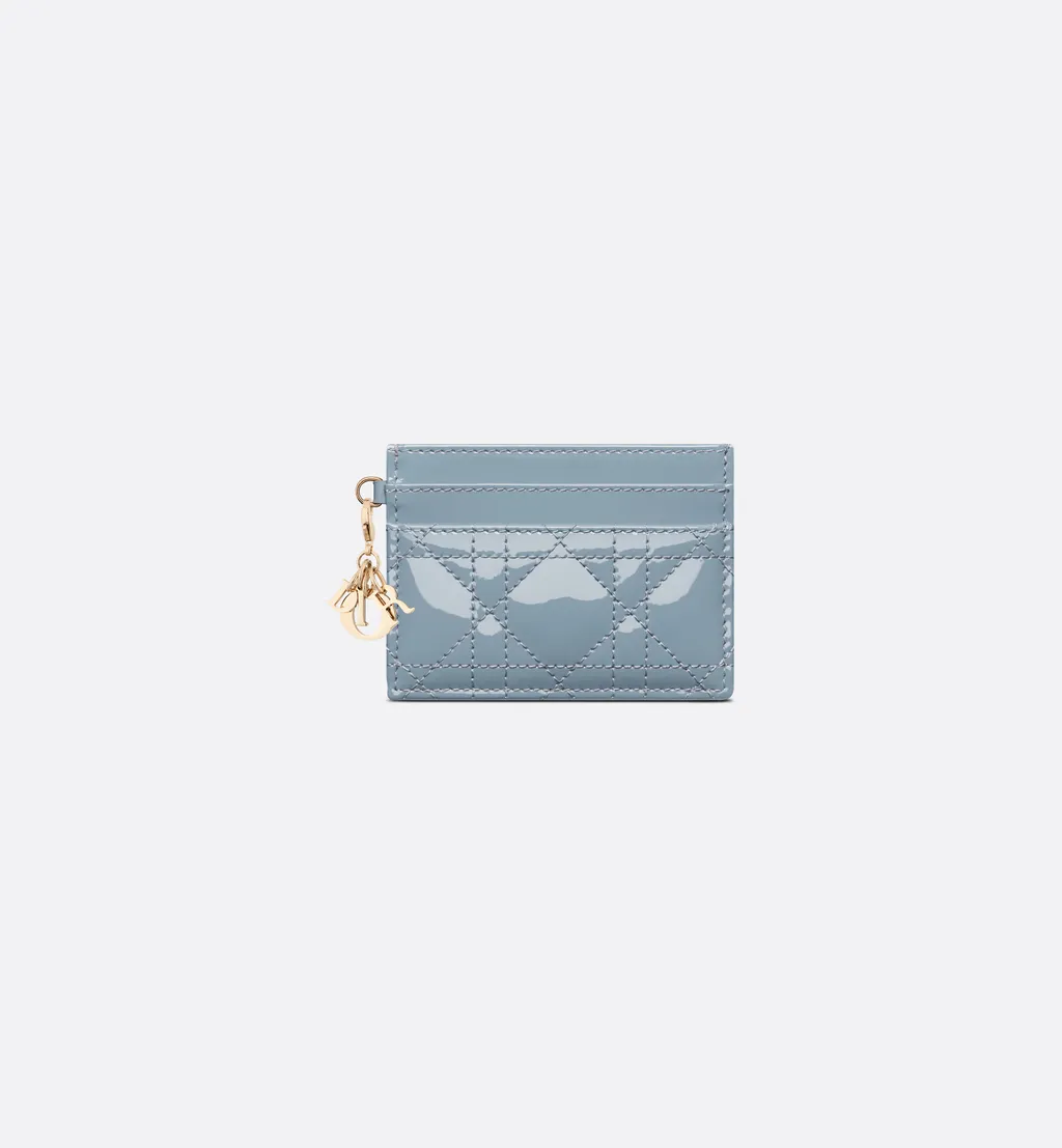 Lady Dior Freesia Card Holder