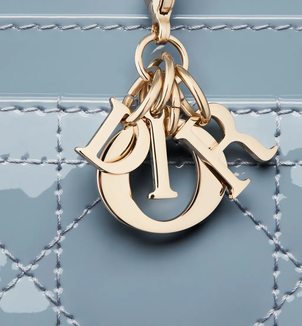 Lady Dior Freesia Card Holder