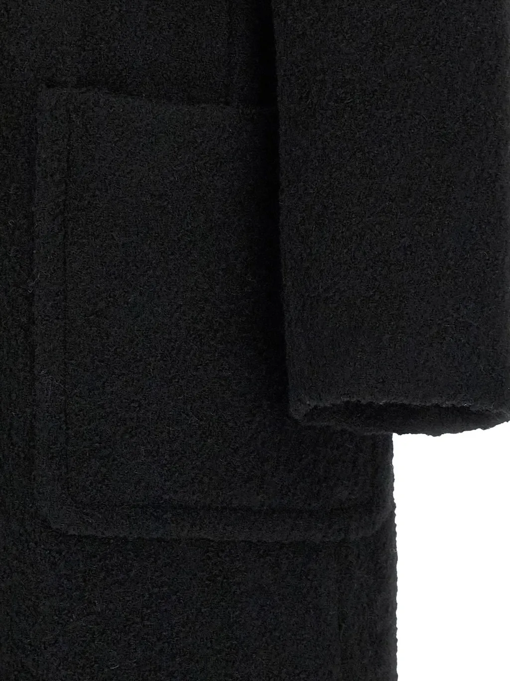 Pinko Belted Single-Breasted Coat