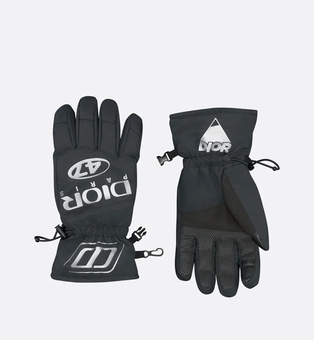 Dior And Descente Ski Gloves