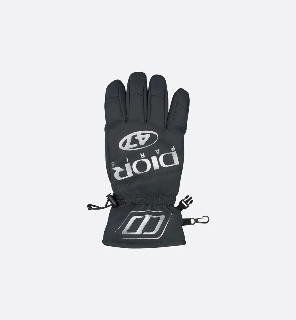 Dior And Descente Ski Gloves