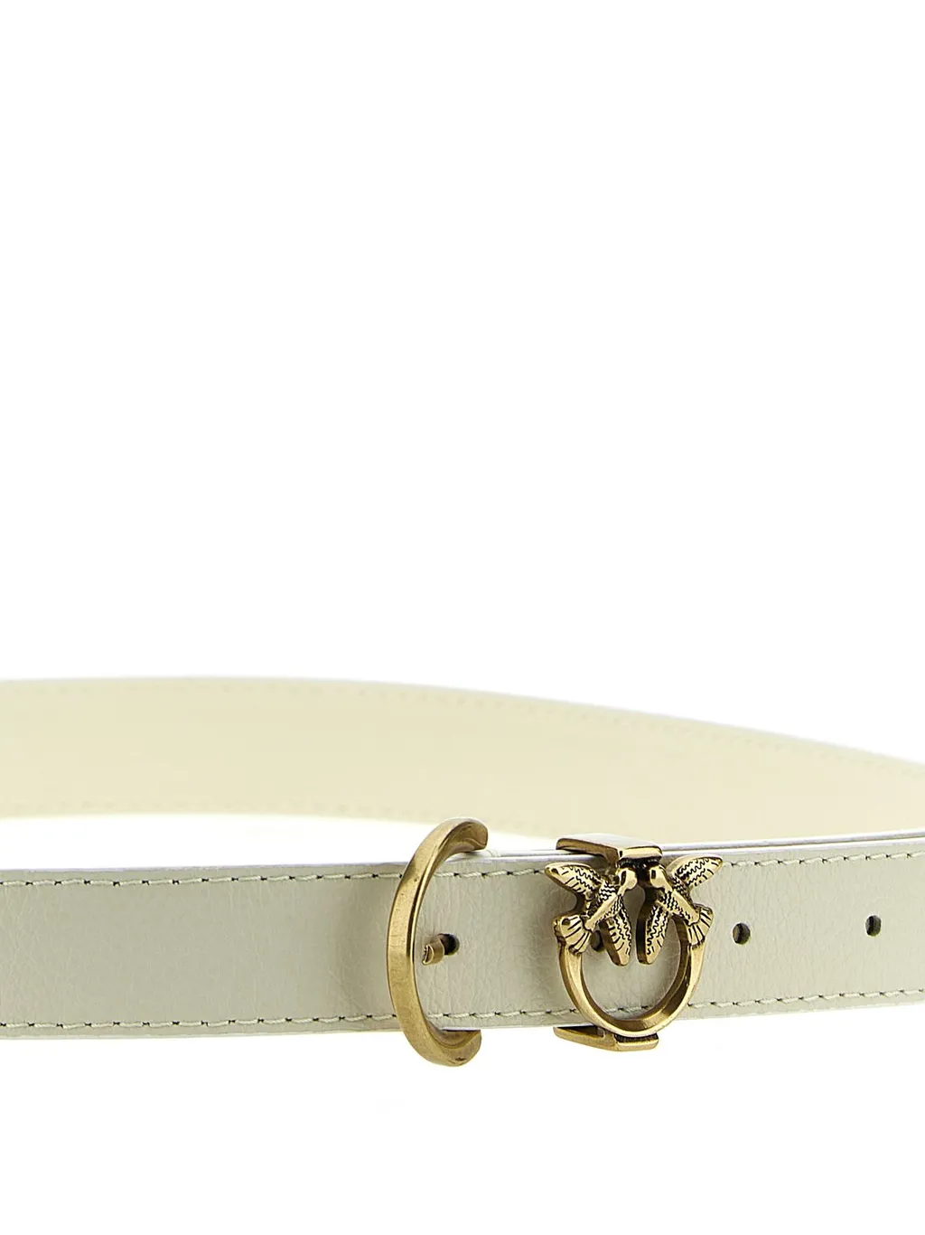 Pinko Love Birds Plaque Buckled Belt