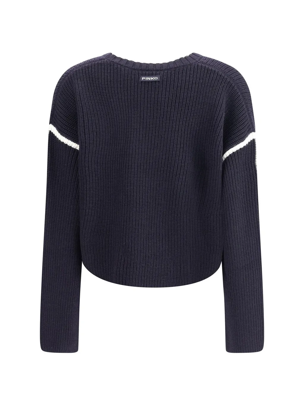 Pinko Alicudi Logo Intarsia Jumper