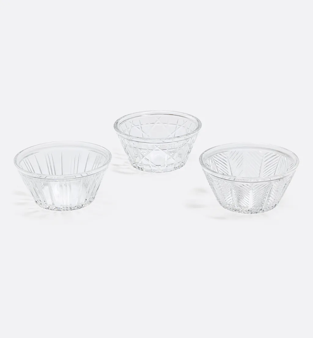 Set Of Three Ice Cream Bowls