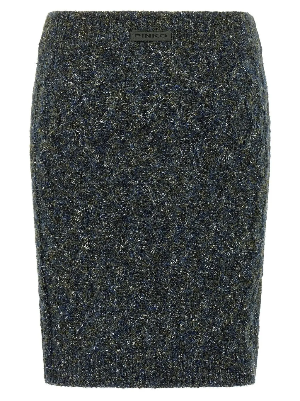 Pinko Mouliné Embellished Skirt