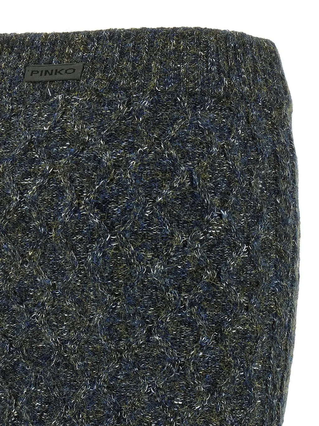 Pinko Mouliné Embellished Skirt