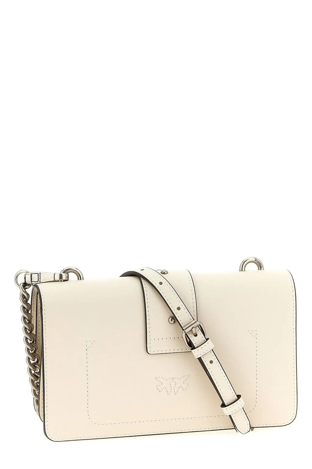 Pinko Love Birds Chain-Linked Shoulder Bag