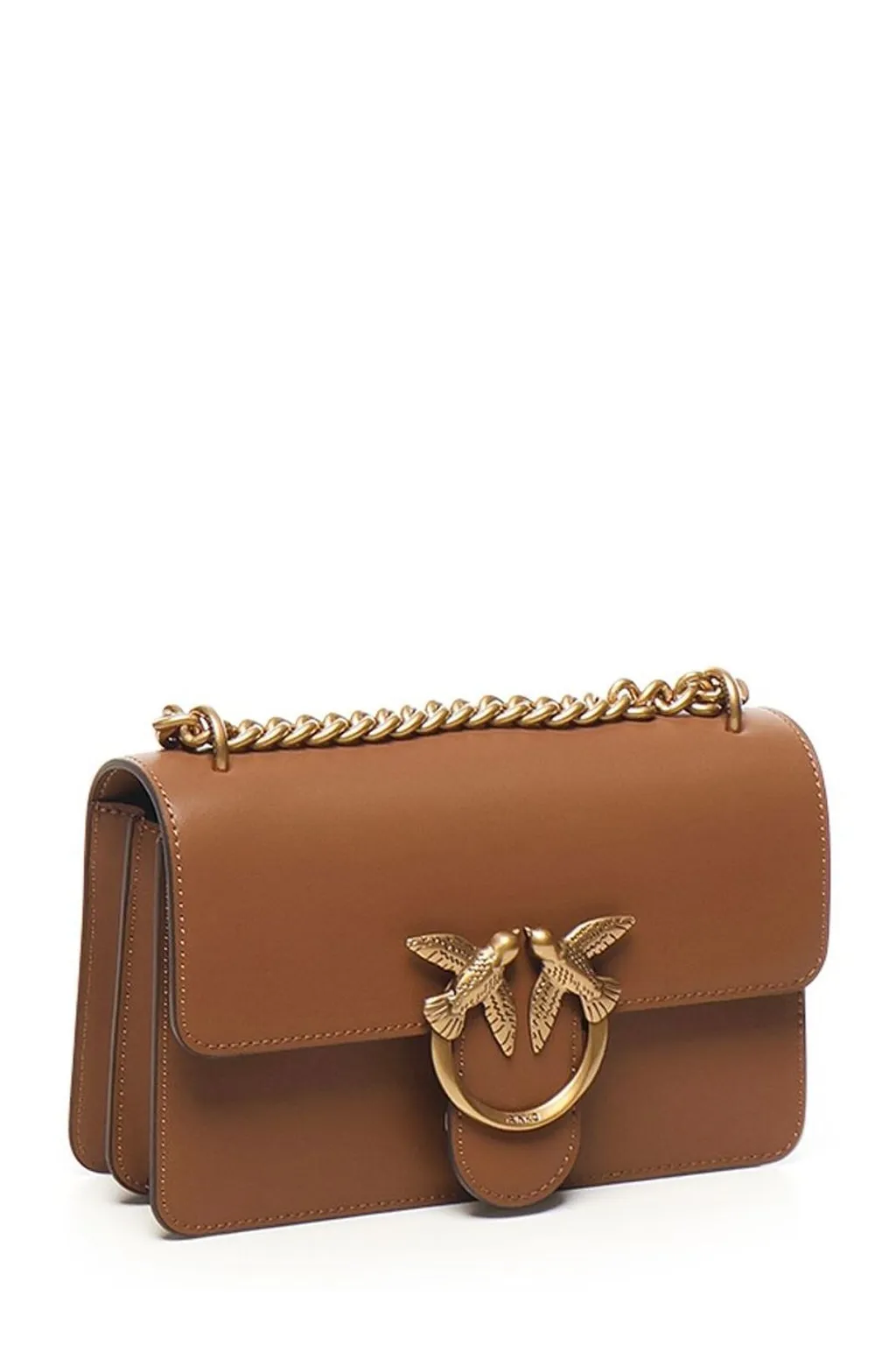 Pinko Love One Chain-Linked Mini Shoulder Bag