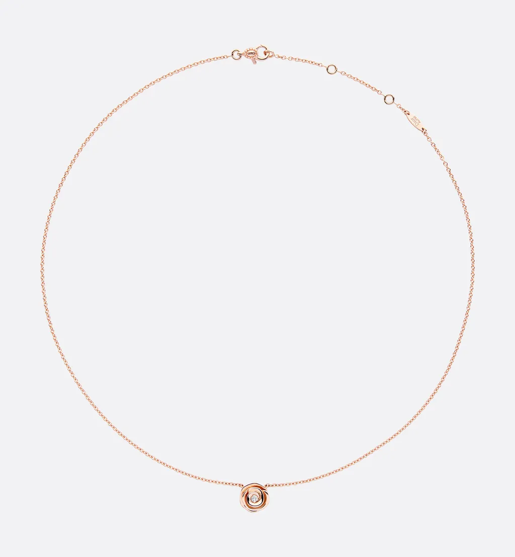 Small Rose Dior Couture Necklace
