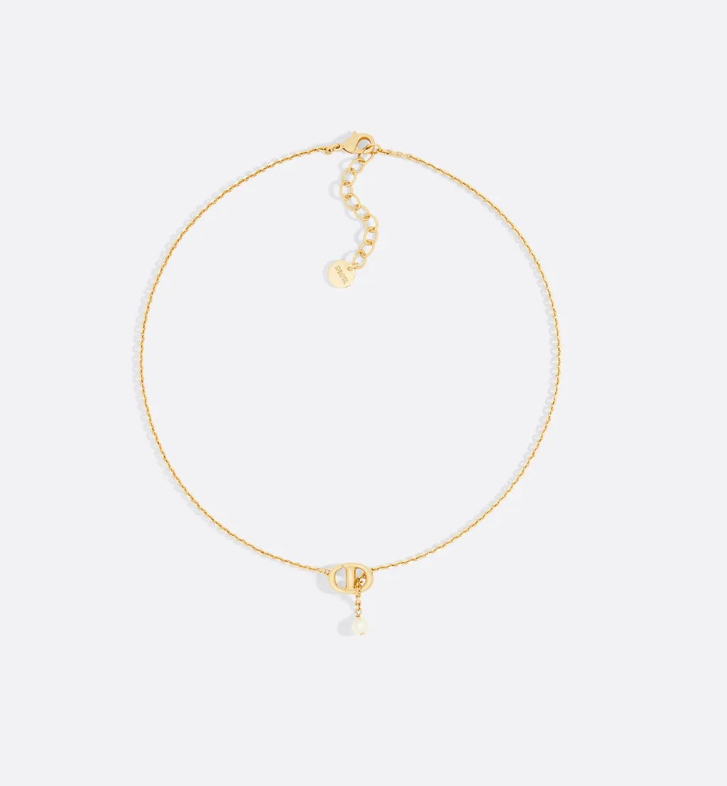 Cd Navy Necklace