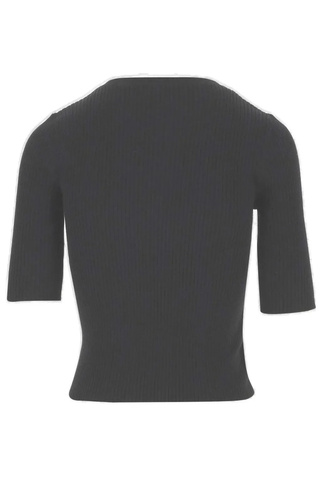 Pinko Logo Detailed Cropped Jumper