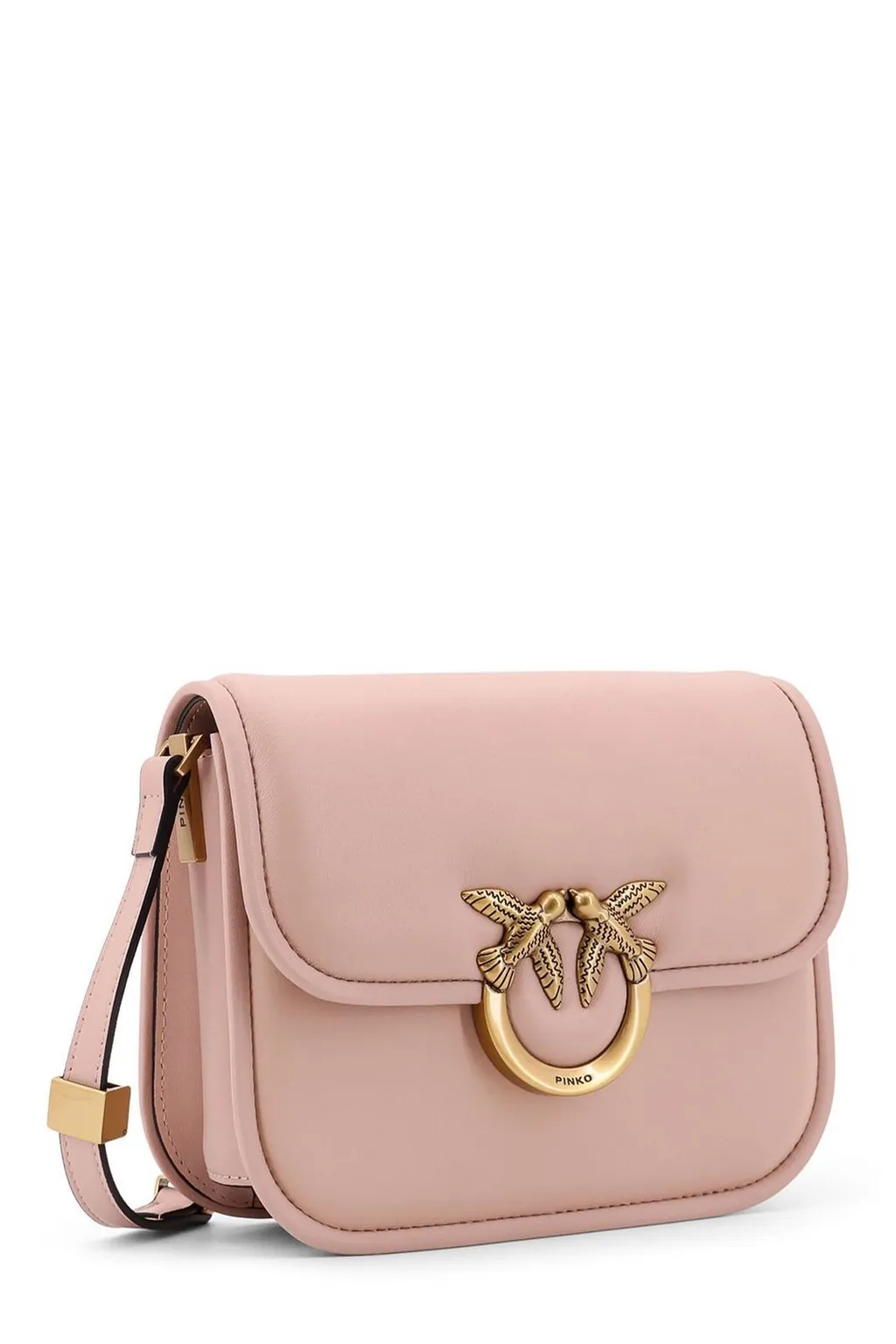 Pinko Love Birds Foldover-Top Shoulder Bag