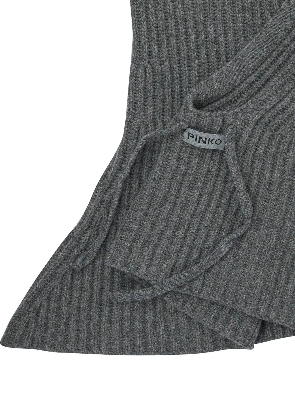 Pinko Ribbed Drawstring Balaclava