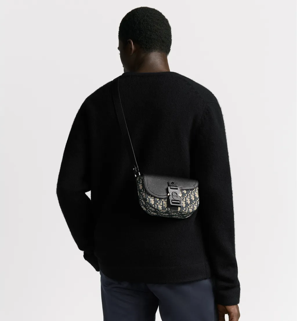 Mini Saddle Messenger Bag With Flap
