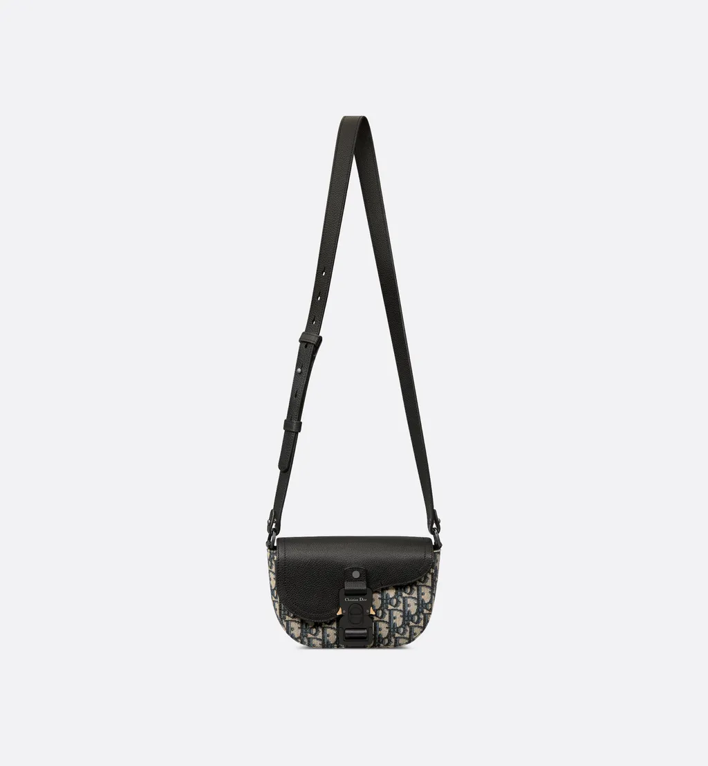 Mini Saddle Messenger Bag With Flap