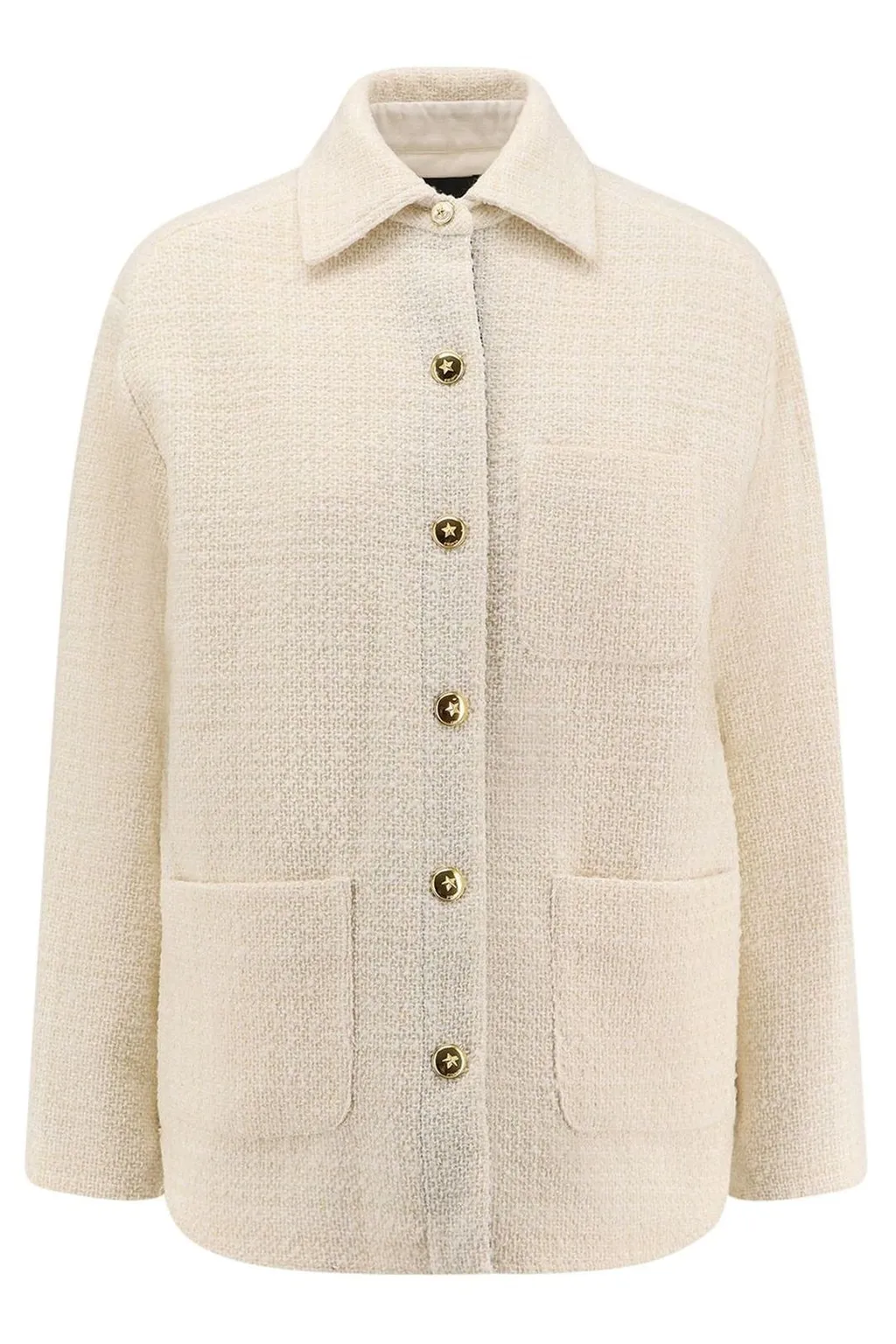 Pinko Long Sleeved Buttoned Jacket