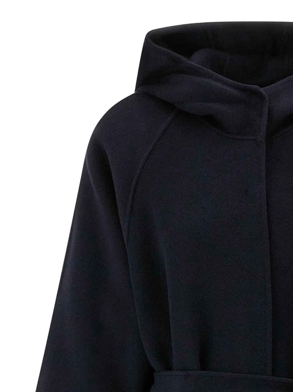 Pinko Belted Hooded Coat