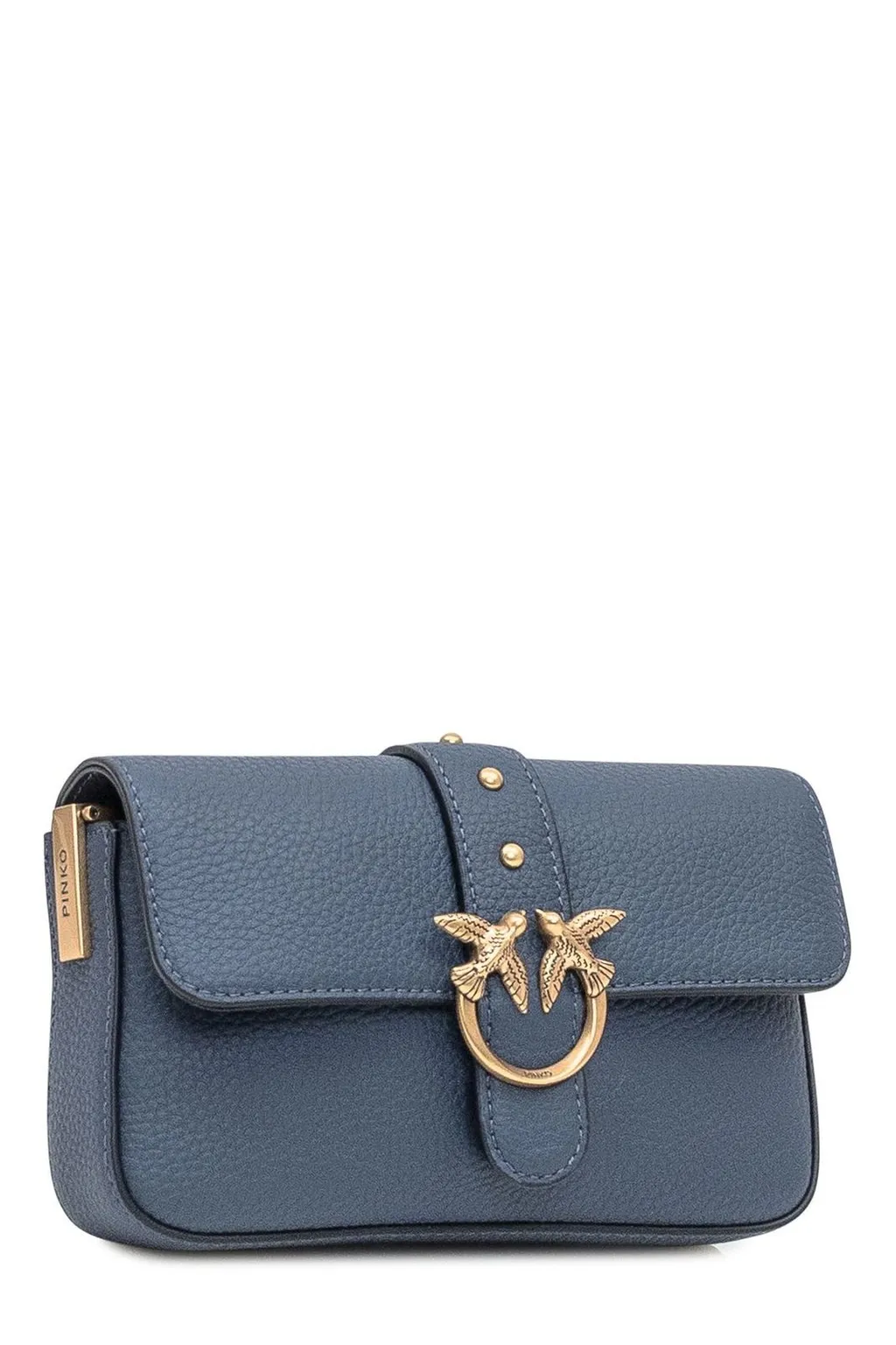 Pinko Love Birds Foldover Top Shoulder Bag