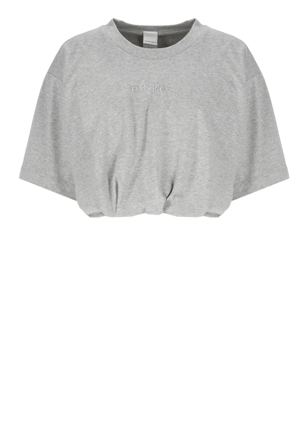Pinko Torrone Cropped Jersey T-Shirt