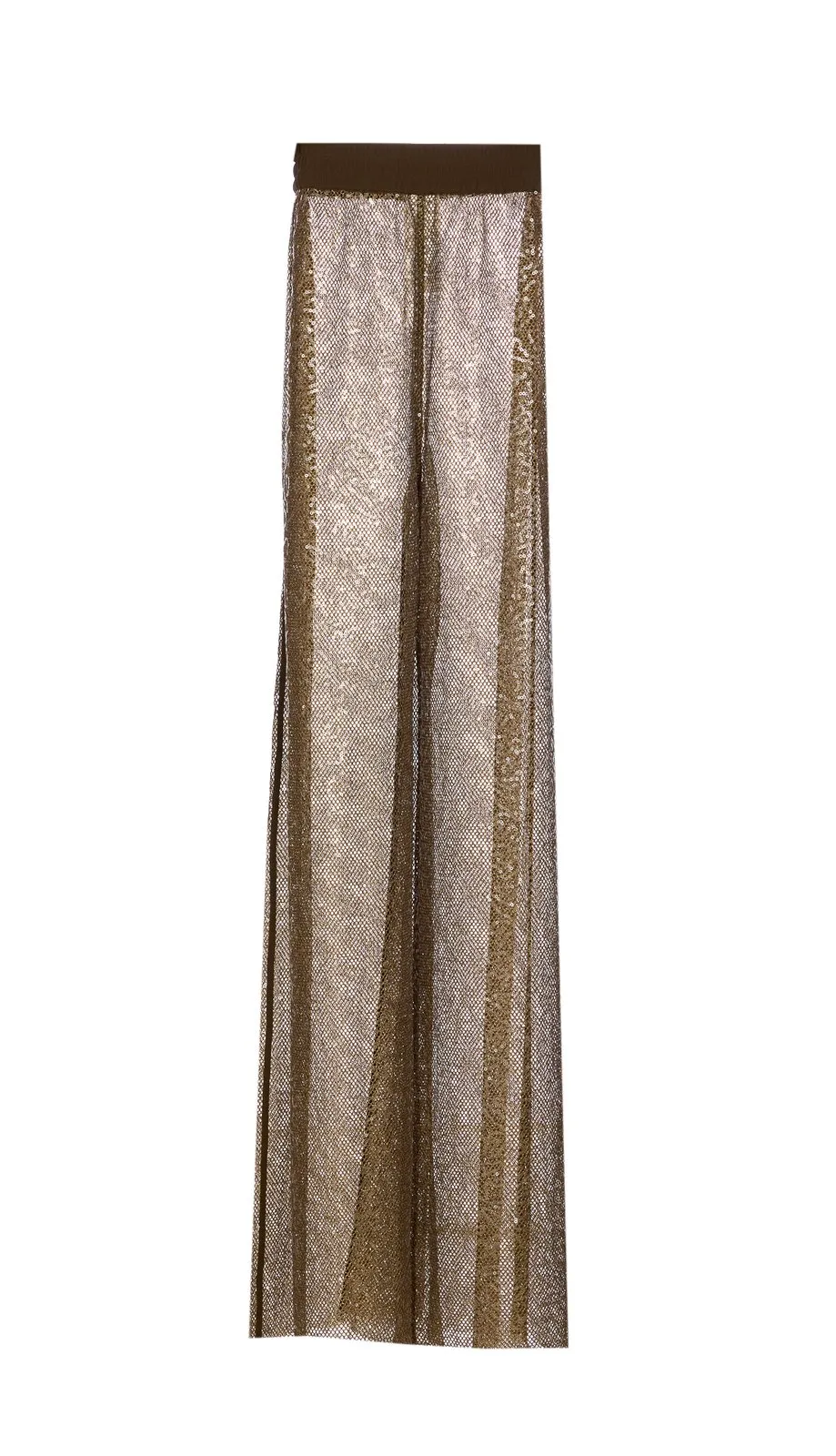Pinko Sequinned Mesh Pants