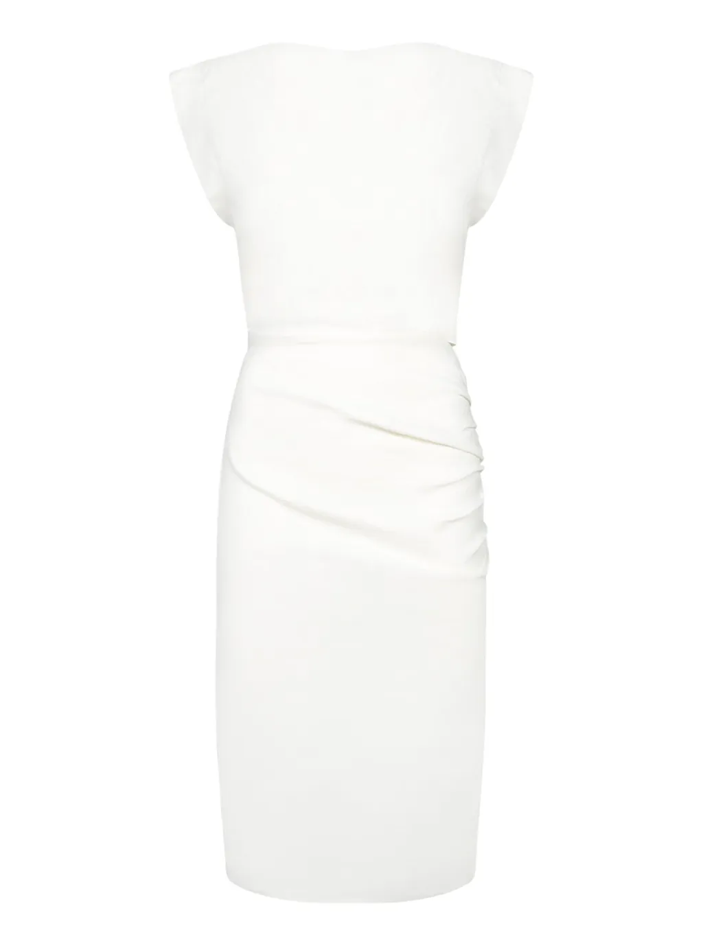 Pinko Cielo Buttoned Sleeveless Dress