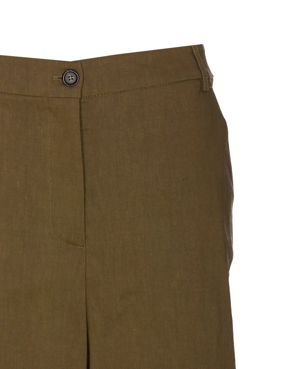 Pinko High Waist Wide-Leg Shorts