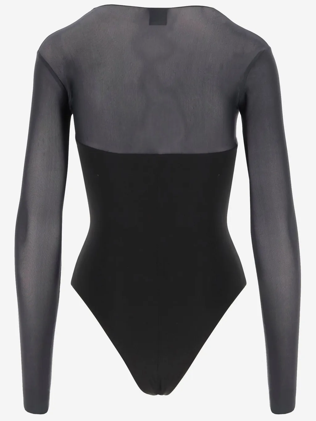 Pinko Long-Sleeved Sheer Bodysuit