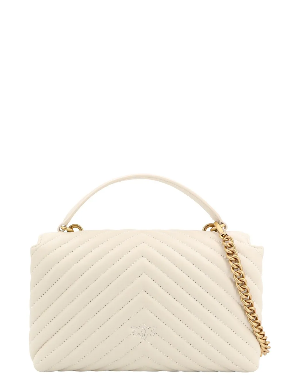 Pinko Classic Lady Love Chevron Puffer Tote Bag