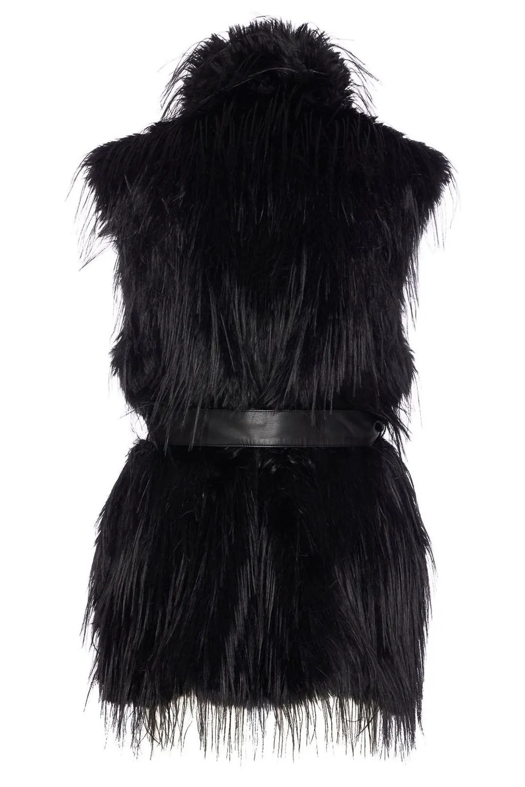 Pinko High-Neck Belted Gilet
