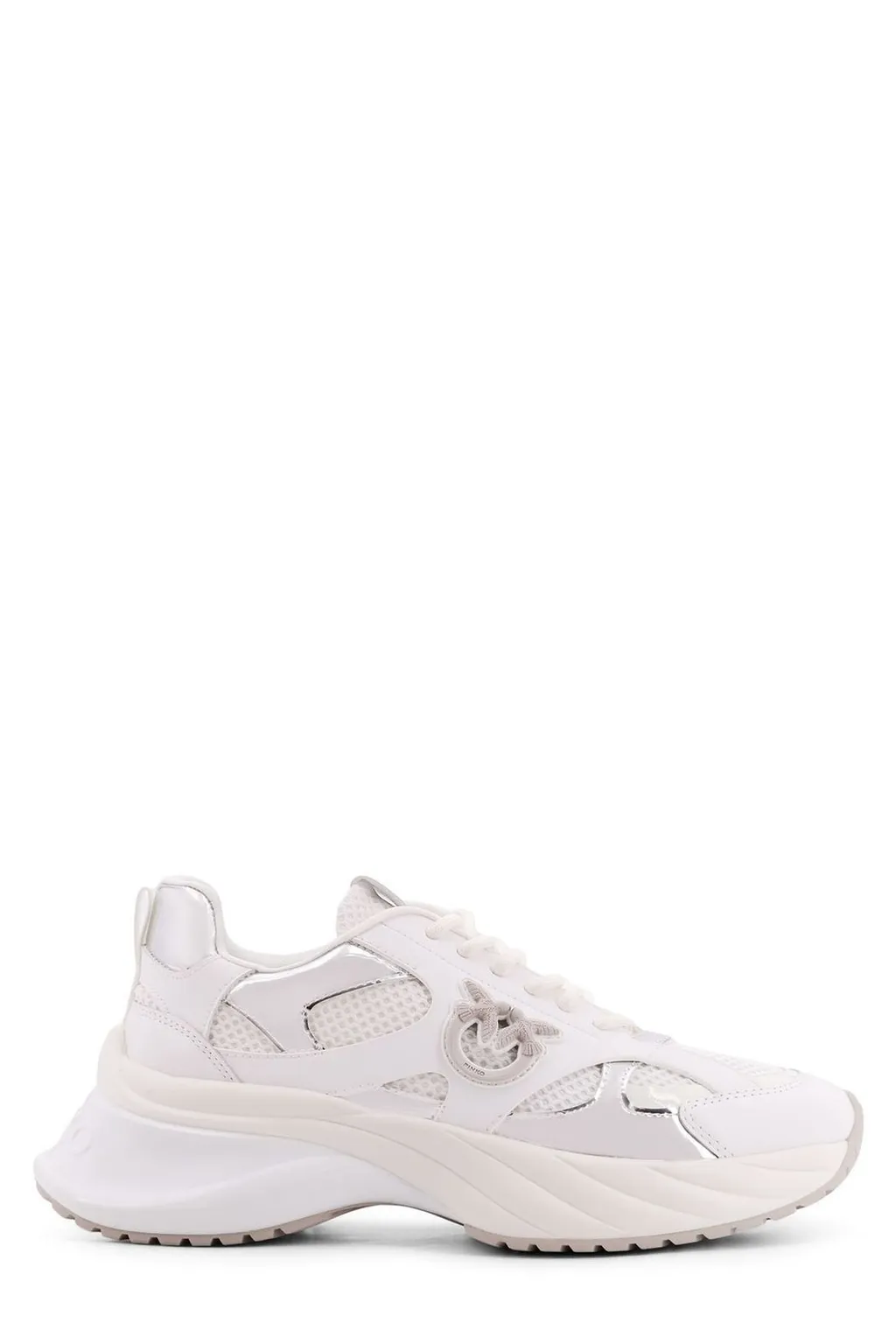 Pinko Logo-Patch Round Toe Sneakers