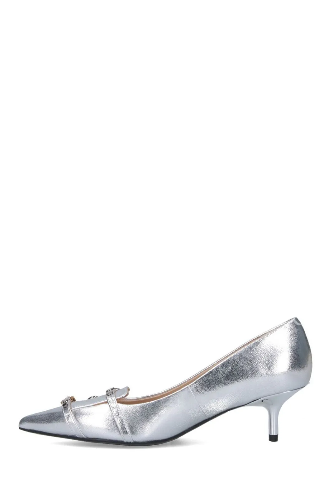 Pinko Gloria Buckle Detailed Pumps