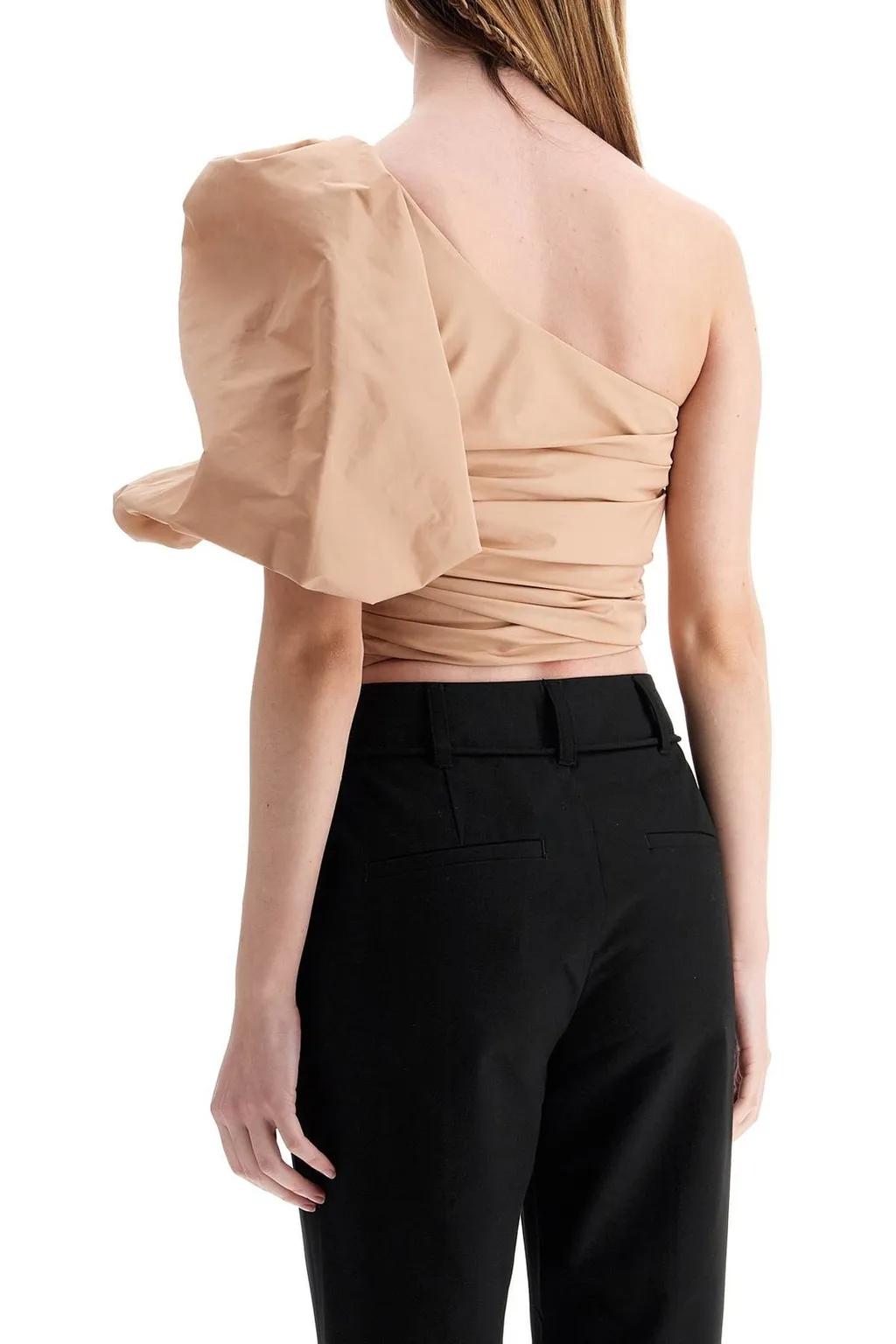 Pinko Asymmetrical One-Shoulder Top