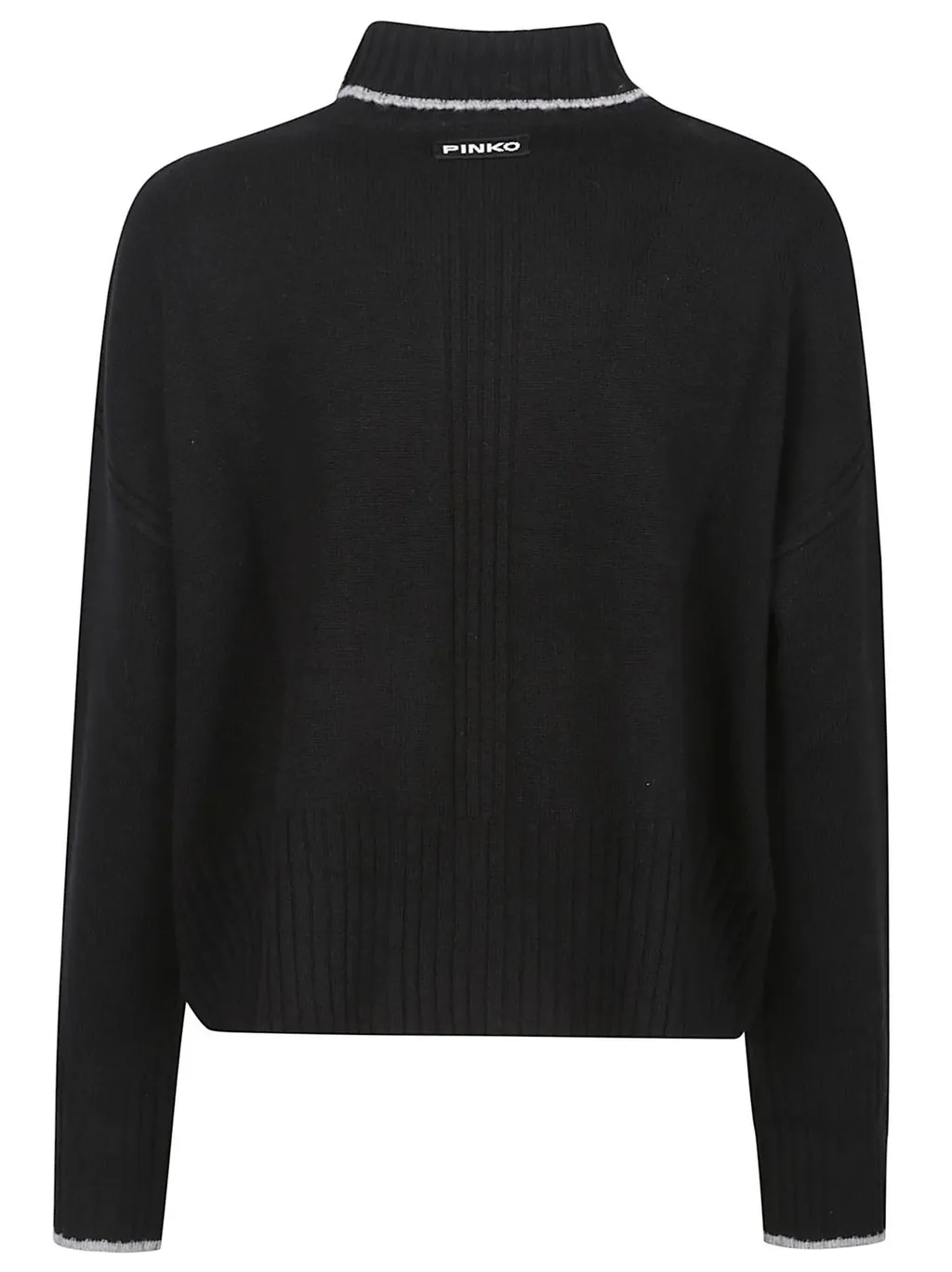Pinko Knit Polo-Neck Jumper