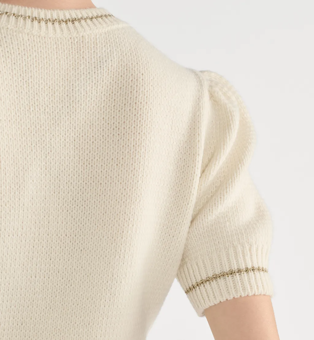 Short-Sleeved Sweater