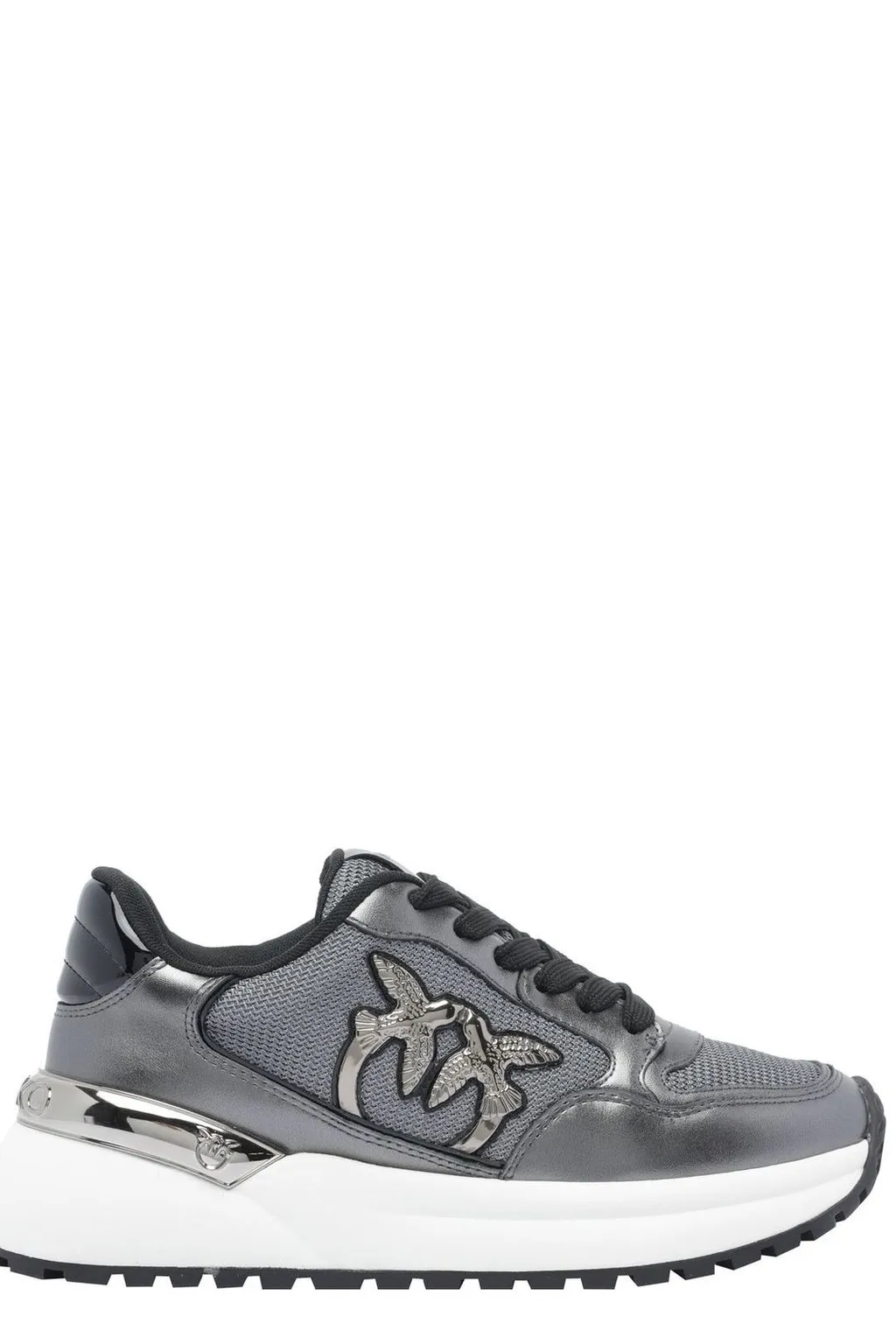 Pinko Logo Detailed Lace-Up Sneakers