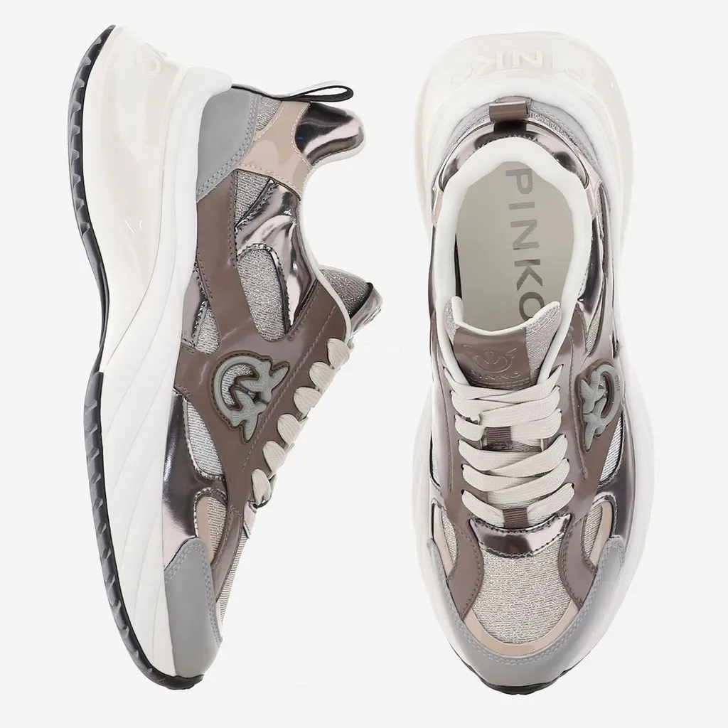Pinko Ariel Lace-Up Sneakers