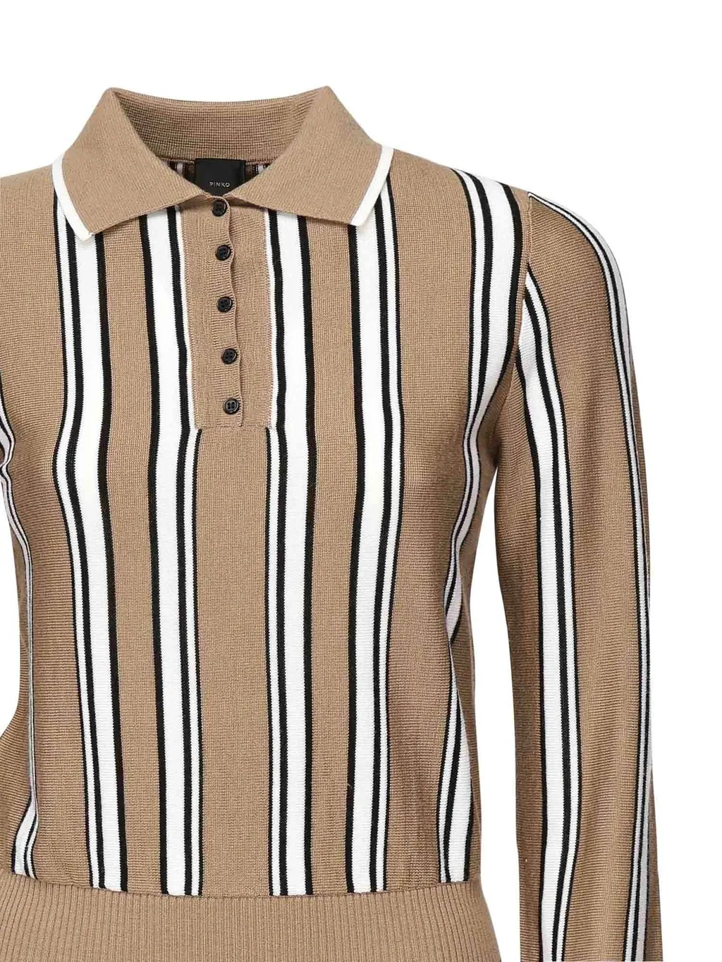 Pinko Striped Knitted Jumper