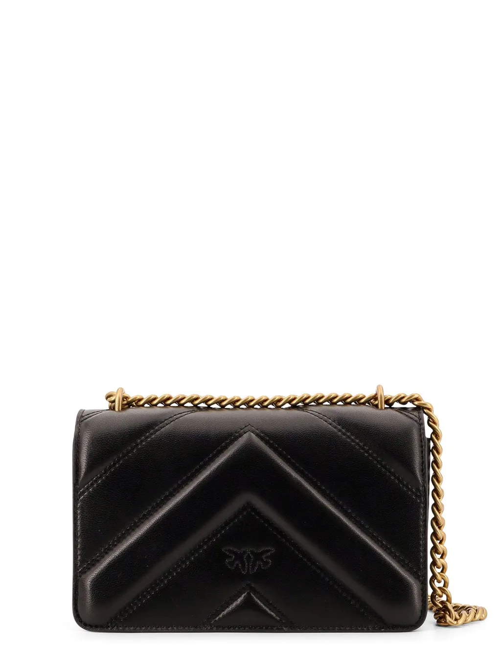 Pinko Love One Chain Linked Mini Crossbody Bag