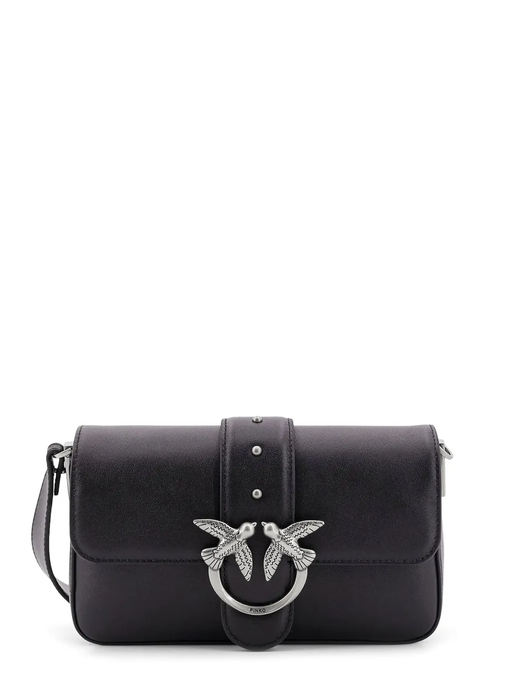 Pinko Love Birds Buckled Mini Shoulder Bag