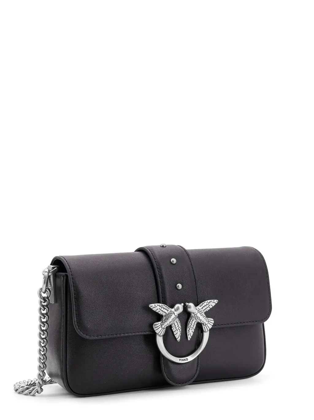 Pinko Love Birds Buckled Mini Shoulder Bag