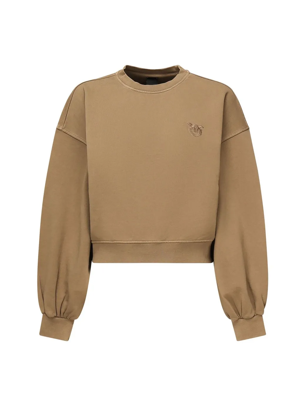 Pinko Logo Embroidered Crewneck Sweatshirt